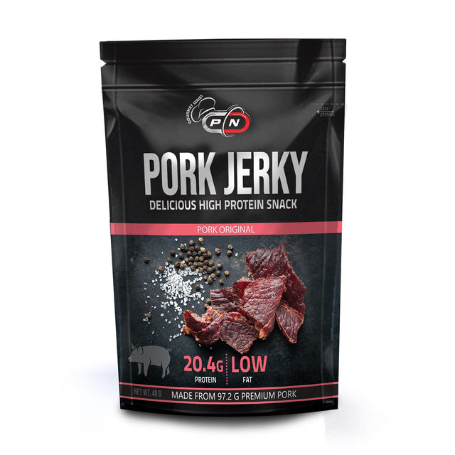 Pork Jerky - 40 Г  Pure Nutrition - Nutra Best Bulgaria