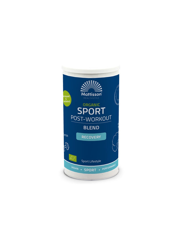 Смес за Смути Post-Workout Blend Recovery БИО, 250 g прах  Mattisson Healthstyle - Nutra Best Bulgaria