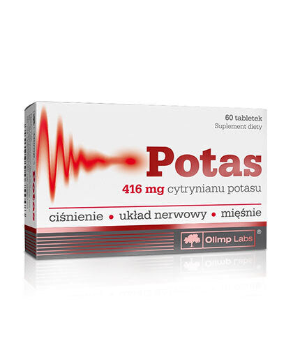 КАЛИЙ ЦИТРАТ / Potas 416mg.  60 Tabs. OLIMP  Olimp - Nutra Best Bulgaria