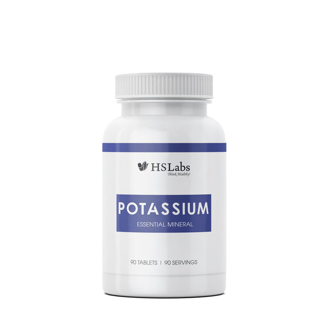 POTASSIUM - 90 таблетки  HS LABS - Nutra Best Bulgaria