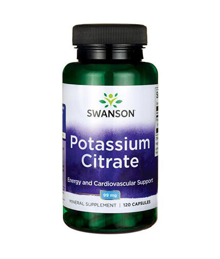 Potassium Citrate 99 mg - 120 капсули  Swanson - Nutra Best Bulgaria