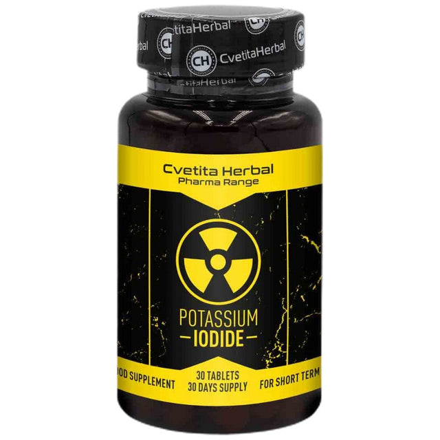 Potassium Iodide 200 mcg - 30 Таблетки  Cvetita Herbal - Nutra Best Bulgaria