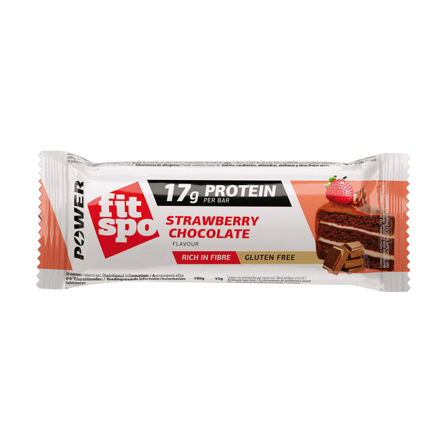 Power Bar Ягода и Шоколад - 55 грама  FitSpo - Nutra Best Bulgaria