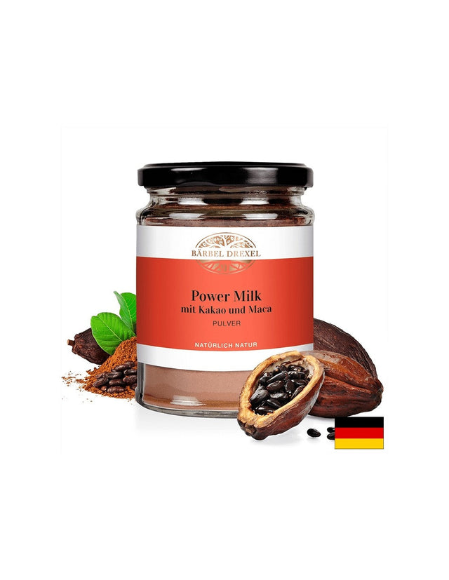 Power Milk mit Kakao und Maca Pulver / Енергизиращо мляко с какао, мака и канела / Пудра, 120 g Bärbel Drexel  Bärbel Drexel - Nutra Best Bulgaria