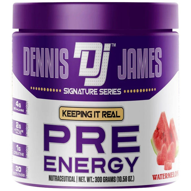 Pre-Energy | Advanced Pre-Workout Formula - 300 грама  Dennis James Signature Series - Nutra Best Bulgaria