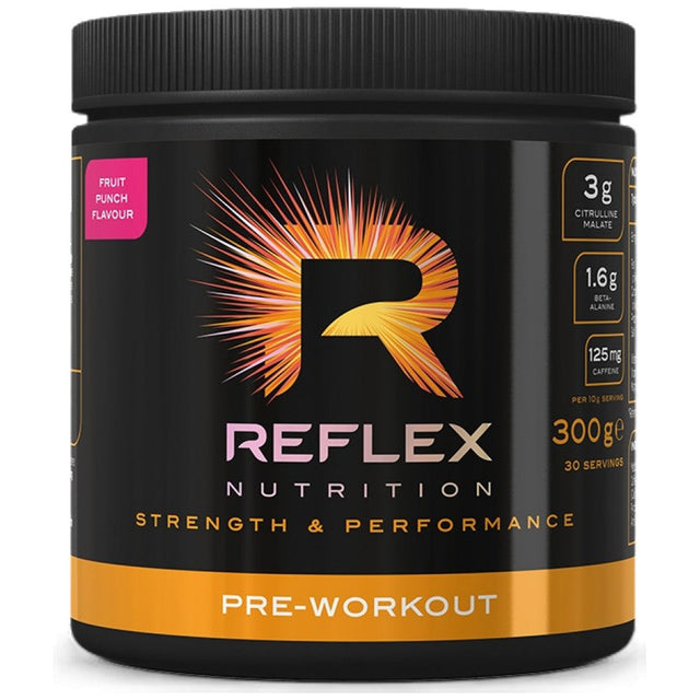 Pre-Workout - 300 грама  Reflex - Nutra Best Bulgaria