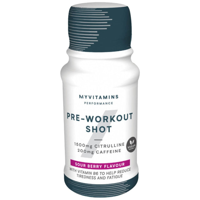 Pre-Workout Shot 60 мл  MyProtein - Nutra Best Bulgaria