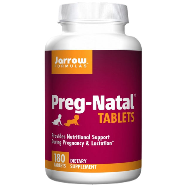 Preg-Natal 180 Таблетки  Jarrow Formulas - Nutra Best Bulgaria