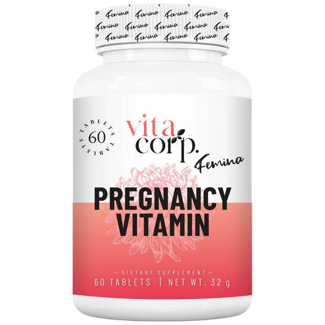 Pregnancy Vitamin Femina - 60 Таблетки  VitaCorp - Nutra Best Bulgaria