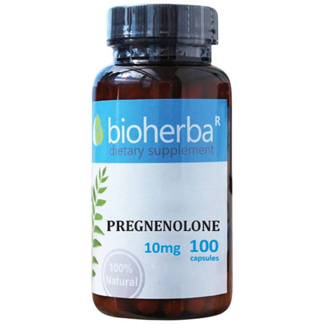 Pregnenolone 10 mg - 100 капсули  Bioherba - Nutra Best Bulgaria