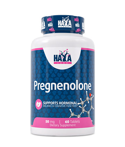 Pregnenolone 50 mg / 60 Tabs  HAYA LABS - Nutra Best Bulgaria
