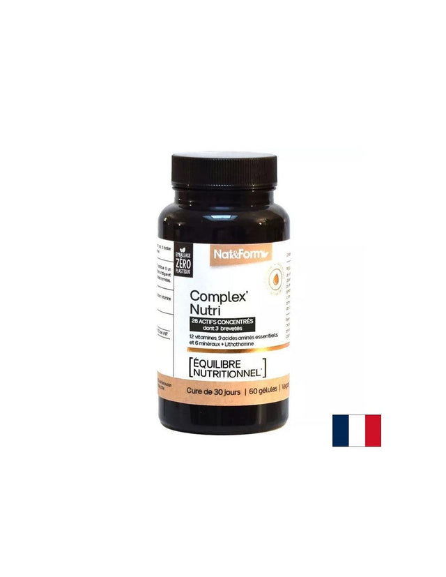 Комплекс за бременни - Premium Complex Nutri, 30 капсули  Nat&Form - Nutra Best Bulgaria