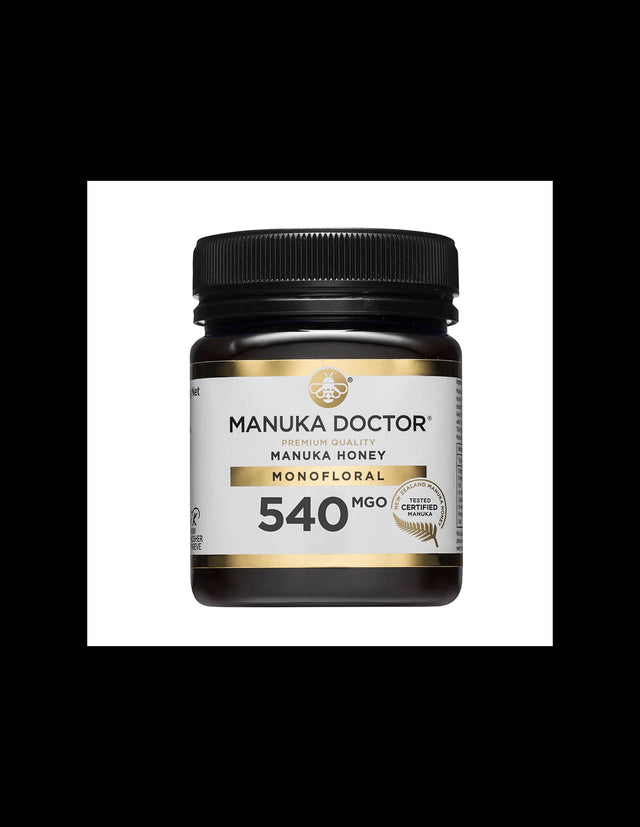 Premium Quality Monofloral 540 MGO - Монофлорен мед от манука, 250 g  Manuka Doctor - Nutra Best Bulgaria