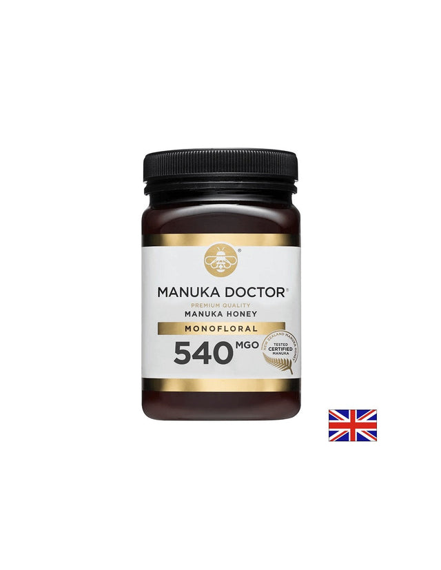 Premium Quality Monofloral 540 MGO - Монофлорен мед от манука, 500 g  Manuka Doctor - Nutra Best Bulgaria