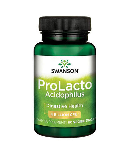 ProLacto Acidophilus 4 Billion CFU - 60 капсули  Swanson - Nutra Best Bulgaria