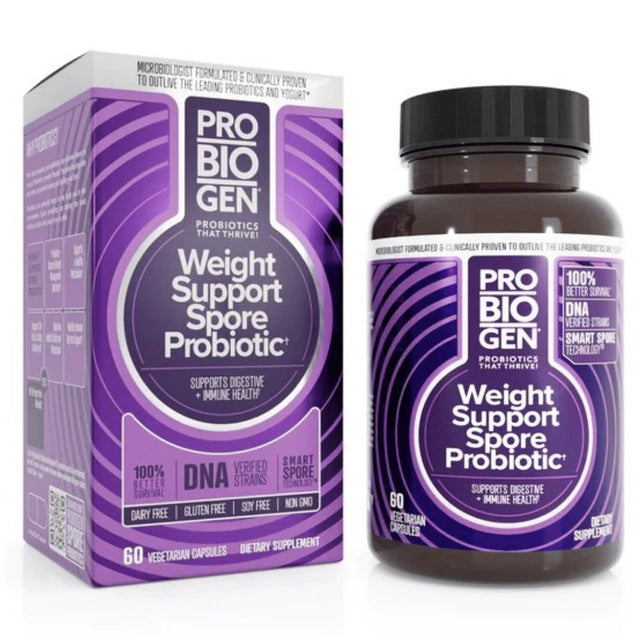 Probiogen Weight Support Probiotic - Пробиотик - 60 капсули - Nutra Best
