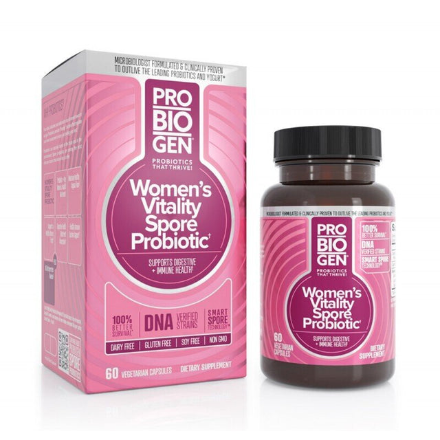 Probiogen Women`s Vitality Probiotic - Пробиотик за Жени - 60 капсули  Probiogen - Nutra Best Bulgaria