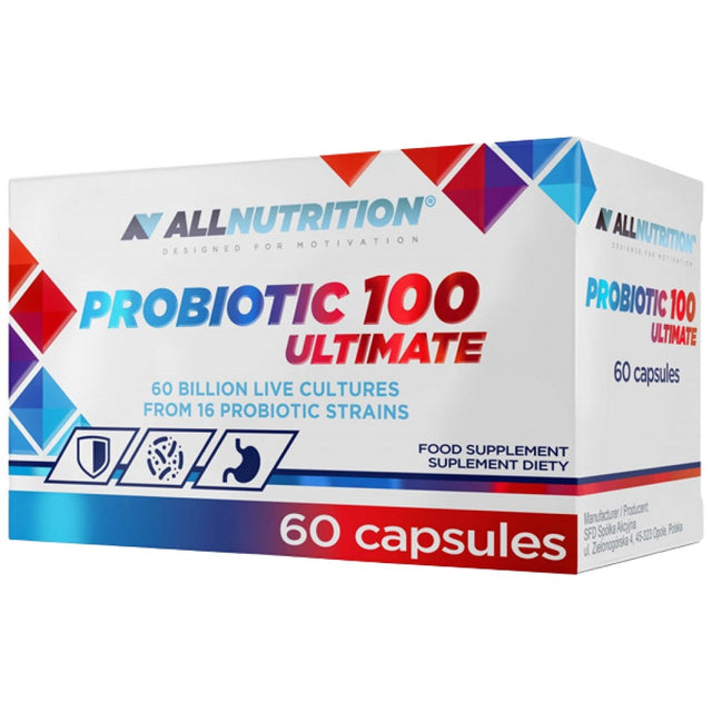 Probiotic 100 Ultimate | LactoSpore® - 60 капсули  AllNutrition - Nutra Best Bulgaria
