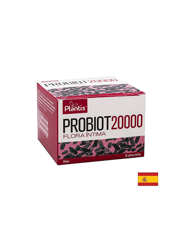 Дамски пробиотик за здравето на интимната флора - Probiotic 20000 Flora Intima Plantis®, 15 сашета  Artesania Agricola - Nutra Best Bulgaria