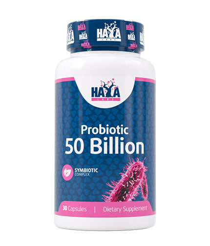 Probiotic 50 Billion / Symbiotic Complex / 30 Caps  HAYA LABS - Nutra Best Bulgaria