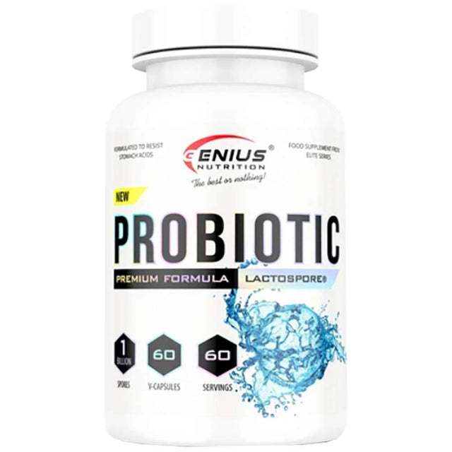 Probiotic - 60 капсули  Genius Nutrition - Nutra Best Bulgaria