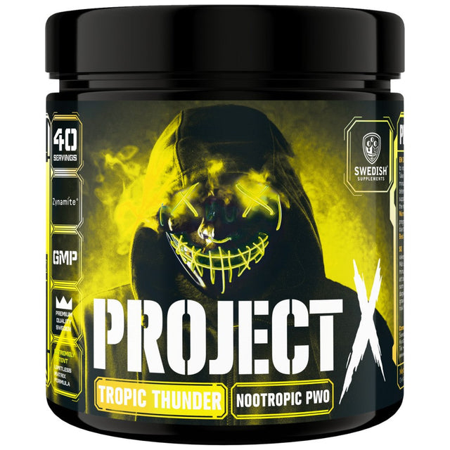 Project X 2.0 | Advanced Nootropic Pre-Workout - 330 грама  Swedish Supplements - Nutra Best Bulgaria