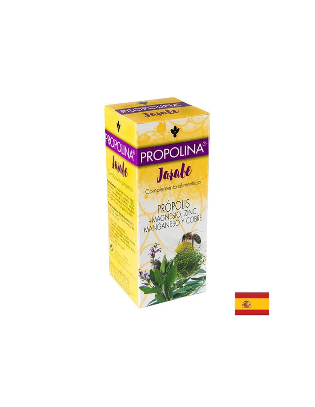 Сироп Propolina® (с прополис, магнезий, цинк, манган и мед), 200 ml - Nutra Best
