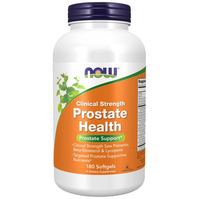 Prostate Health - 180 Гел капсули  NOW Foods - Nutra Best Bulgaria