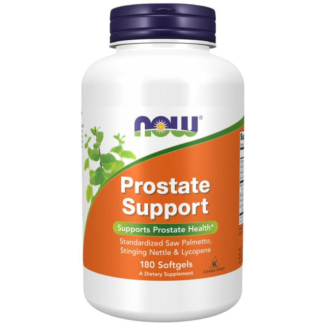 Prostate Support - 180 Гел капсули  NOW Foods - Nutra Best Bulgaria