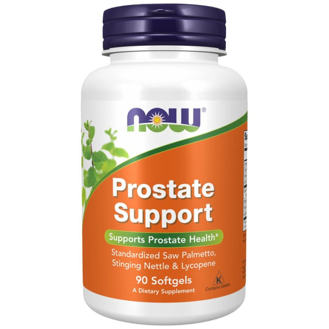 Prostate Support - 90 Гел капсули  NOW Foods - Nutra Best Bulgaria
