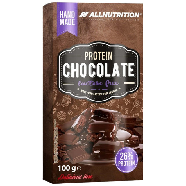 Protein Chocolate | Lactose Free - 100 грама  AllNutrition - Nutra Best Bulgaria