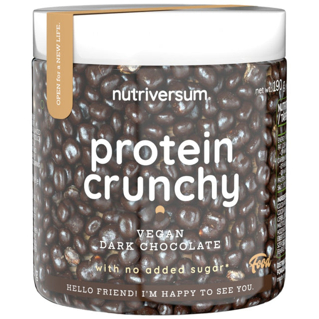 Protein Crunchy | Keto Friendly Snack - 190 грама  Nutriversum - Nutra Best Bulgaria