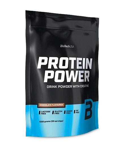 Protein Power - 1.00 kg  BioTech USA - Nutra Best Bulgaria