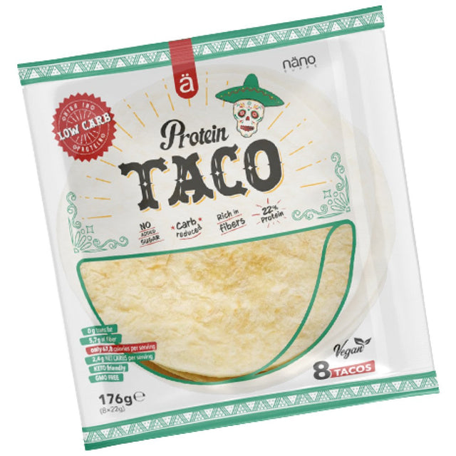 Protein Taco | Carb Reduced - 176 грама  NanoSupps - Nutra Best Bulgaria