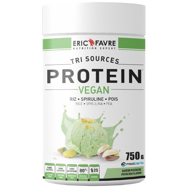 Protein Vegan | Tri Sources - 750 грама  Eric Favre - Nutra Best Bulgaria