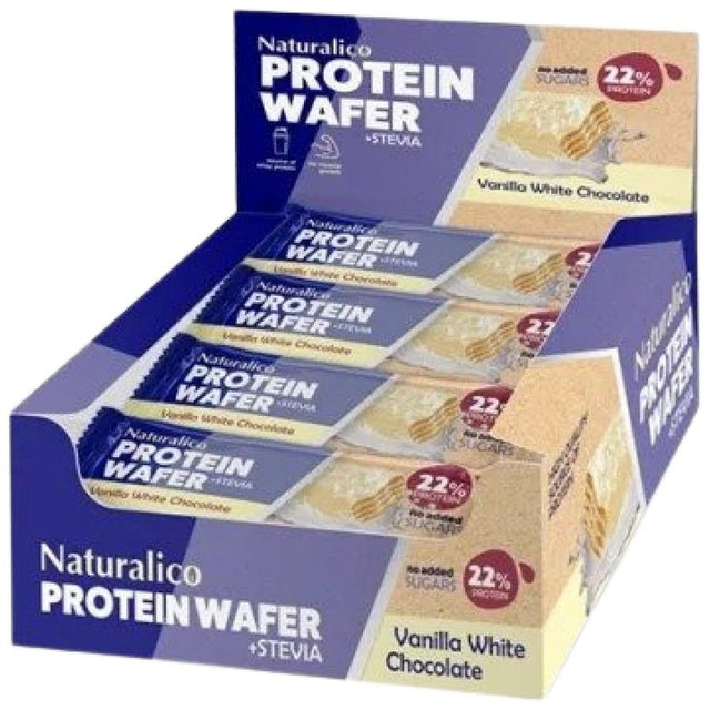 Protein Wafer - 16 x 40 грама грама  Naturalico - Nutra Best Bulgaria
