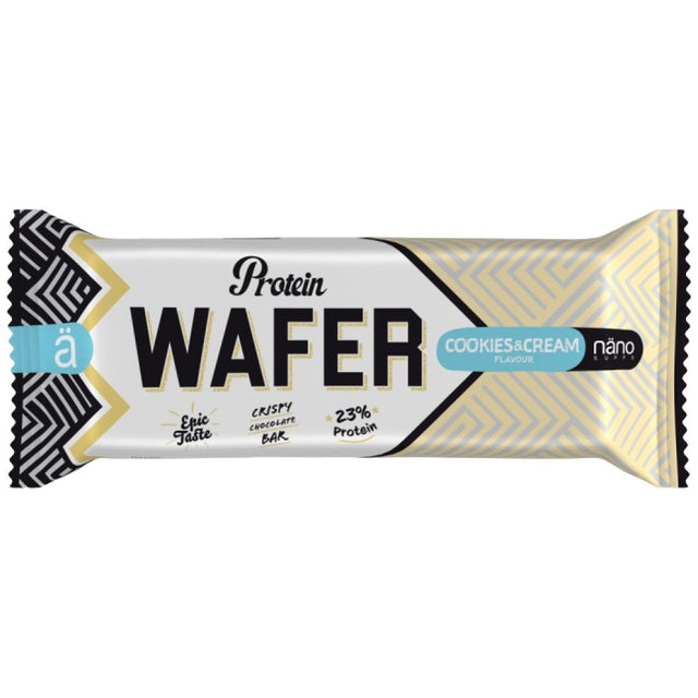 Protein Wafer | with Low Sugars - 40 грама  NanoSupps - Nutra Best Bulgaria