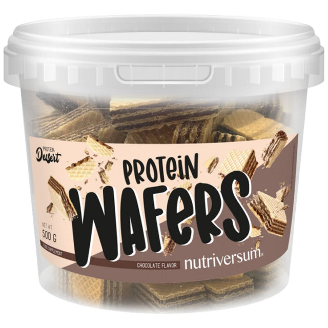Protein Wafers Bucket 500 грама  Nutriversum - Nutra Best Bulgaria