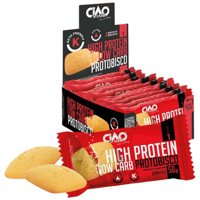 Protobisco Vanilla-Lemon | Stage 1 - 50 грама  Ciao Carb - Nutra Best Bulgaria