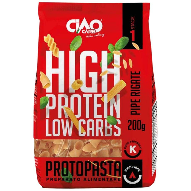 Protopasta Pipe rigate | Stage 1 - 200 грама  Ciao Carb - Nutra Best Bulgaria
