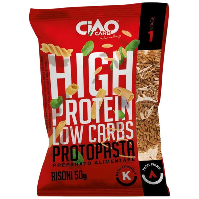 Protopasta  Risoni | Stage 1 - 50 грама  Ciao Carb - Nutra Best Bulgaria