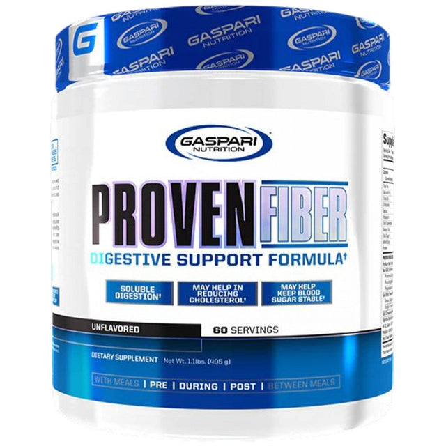 Proven Fiber | Digestive Support Formula - 495 грама  Gaspari Nutrition - Nutra Best Bulgaria