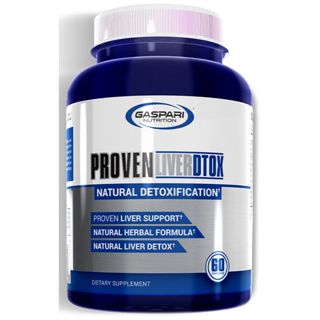 Proven Liver Dtox / Natural Detoxification 60 капсули  Gaspari Nutrition - Nutra Best Bulgaria
