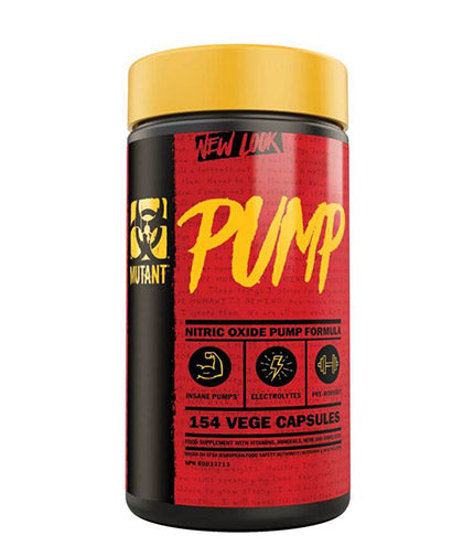 Pump 154 Caps.  MUTANT - Nutra Best Bulgaria