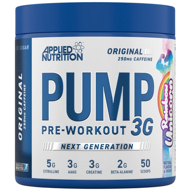 Pump 3G | Next Generation Pre-Workout - 375 грама  Applied Nutrition - Nutra Best Bulgaria