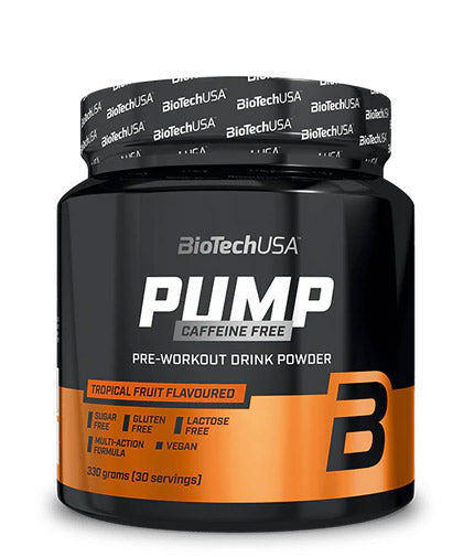 Pump Caffeine Free - 0.330 kg  BioTech USA - Nutra Best Bulgaria