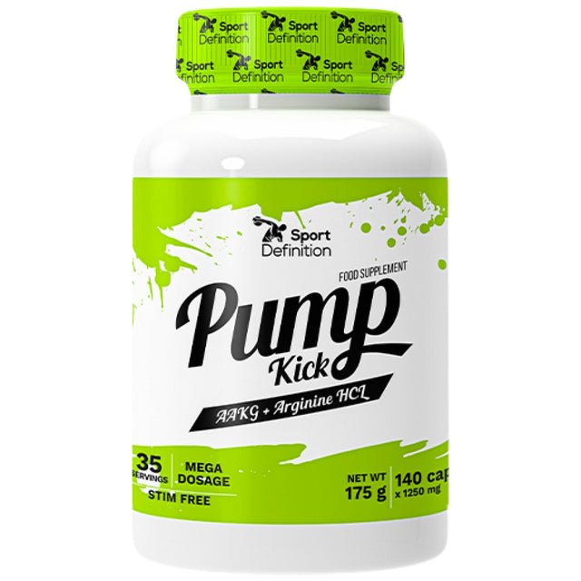 Pump Kick Caps - 140 капсули  Sport Definition - Nutra Best Bulgaria