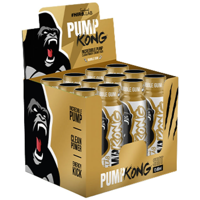 Pump Kong Shot | with Glycerol & Schizandra - 12 x 80 мл  Hero.Lab - Nutra Best Bulgaria