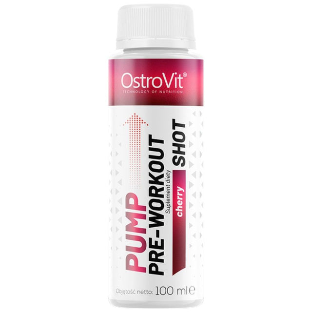 Pump Pre-Workout Shot | without Beta-Alanine - 100 мл  OstroVit - Nutra Best Bulgaria