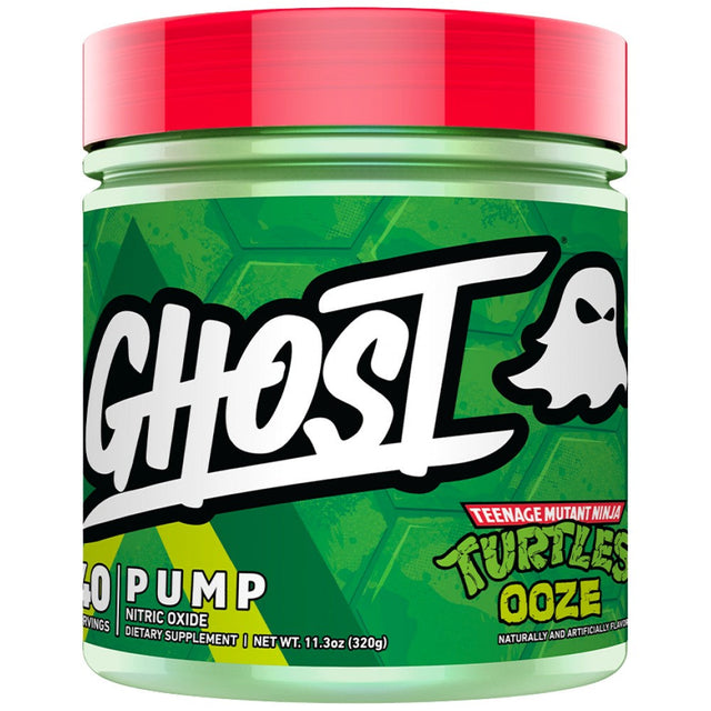 Pump X TMNT | Nitric Oxide Booster - 320 грама  Ghost - Nutra Best Bulgaria